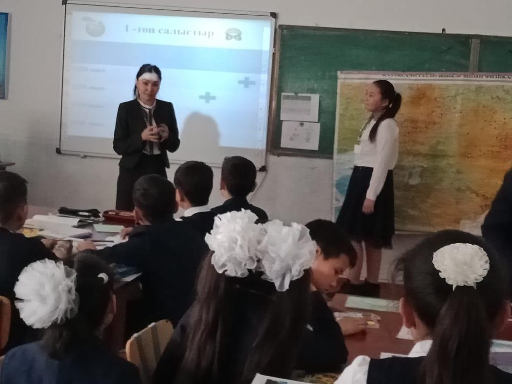 Тарих және өзін өзі тану пәндерінің онкүндік ашық сабақ шеруі