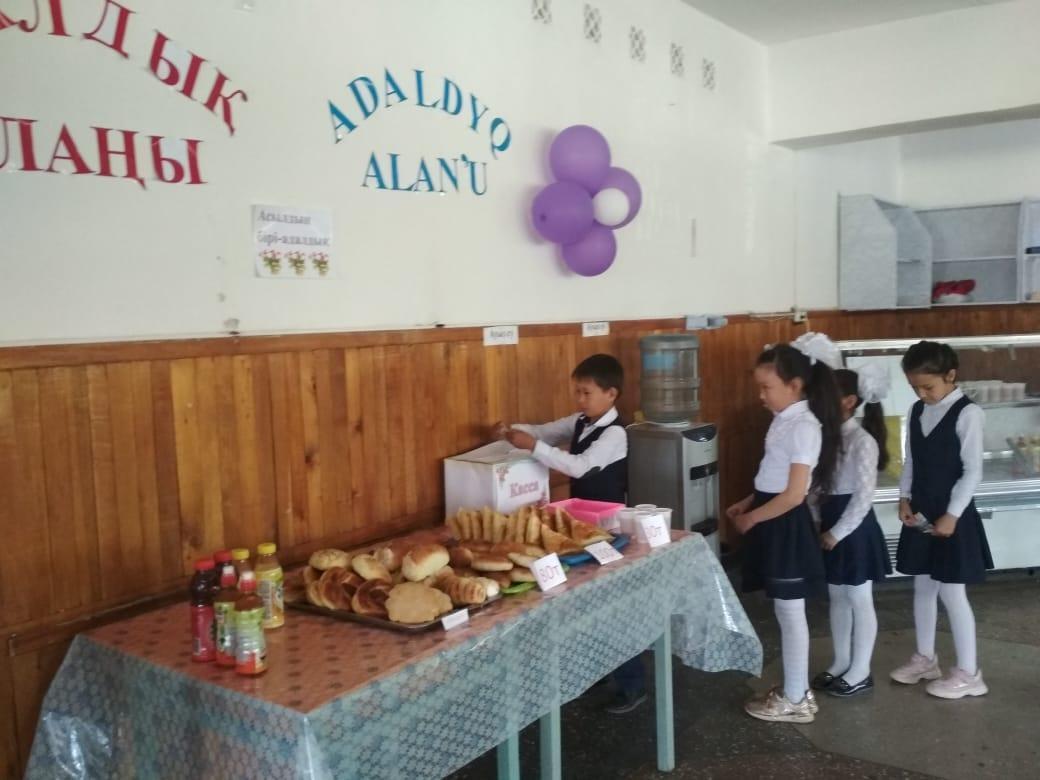 Мектепте ыстық тамақпен қамту  жағдайы