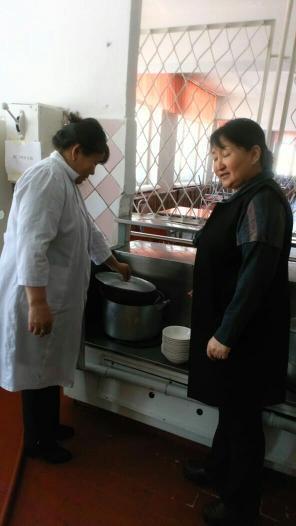 Мектепте ыстық тамақпен қамту  жағдайы