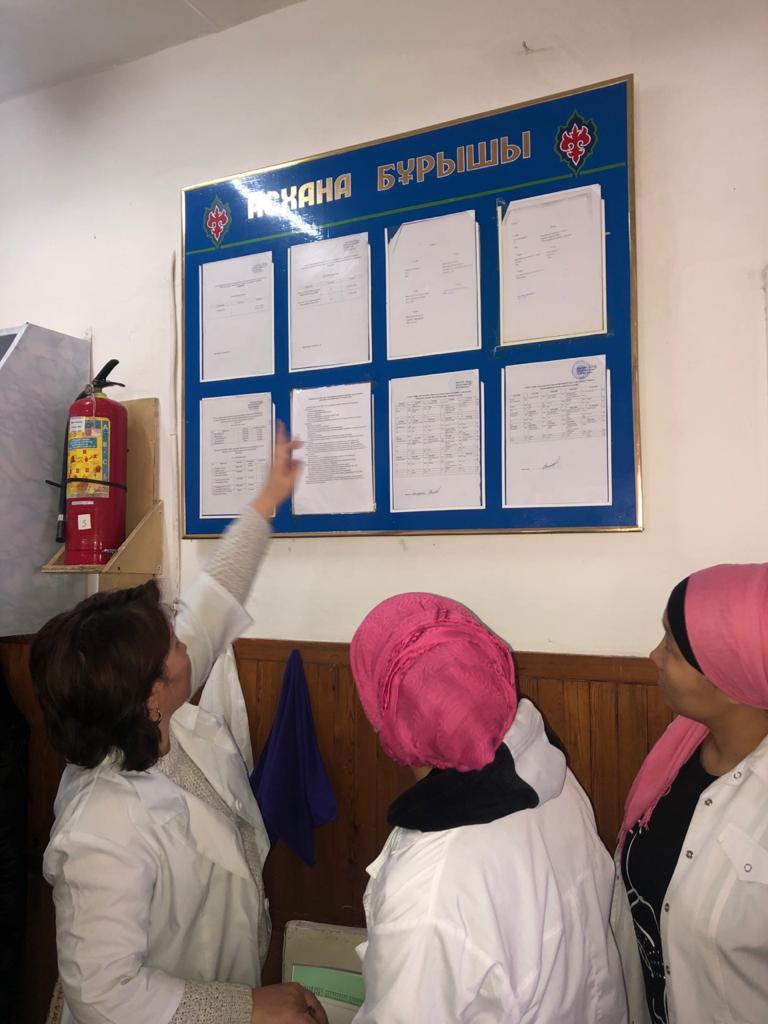 Сакен Сейфуллин атындағы шағын орталықты орта мектебі бойынша "Мектеп асханасы" республикалық акциясын барысында өткізілген іс-шара