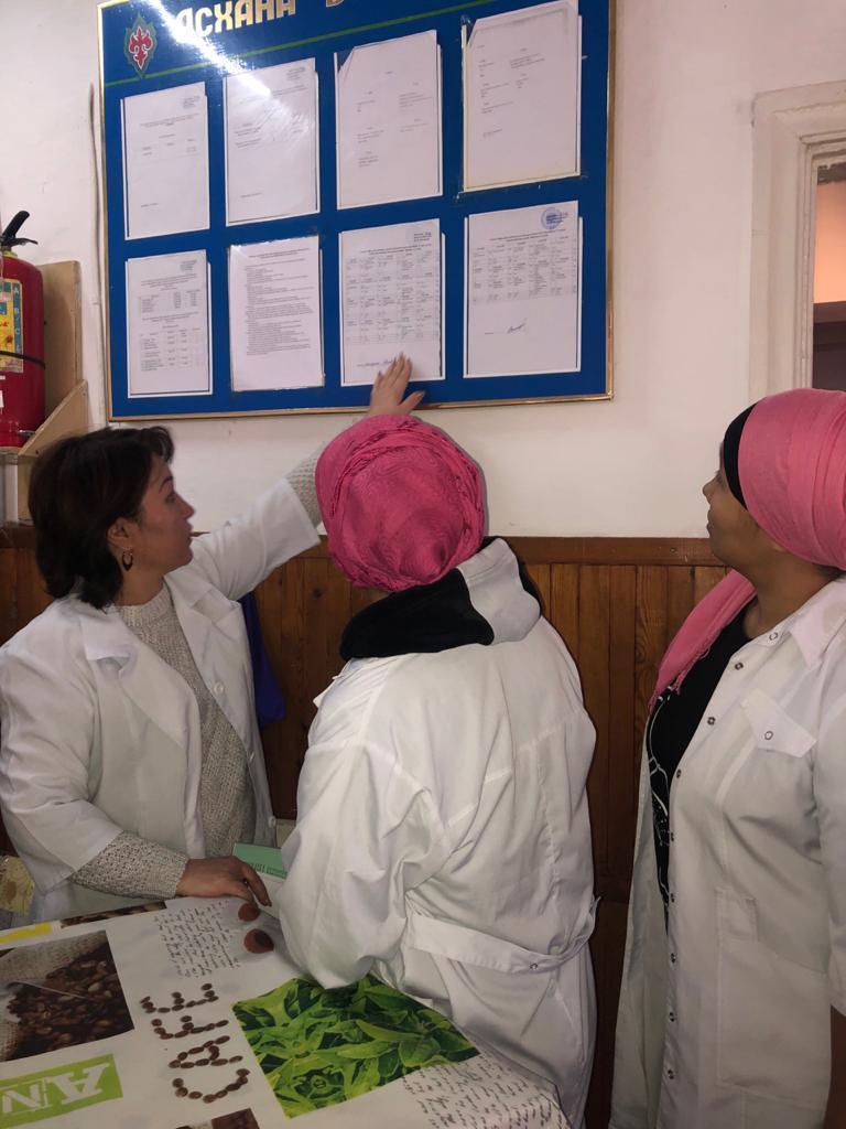 Сакен Сейфуллин атындағы шағын орталықты орта мектебі бойынша "Мектеп асханасы" республикалық акциясын барысында өткізілген іс-шара