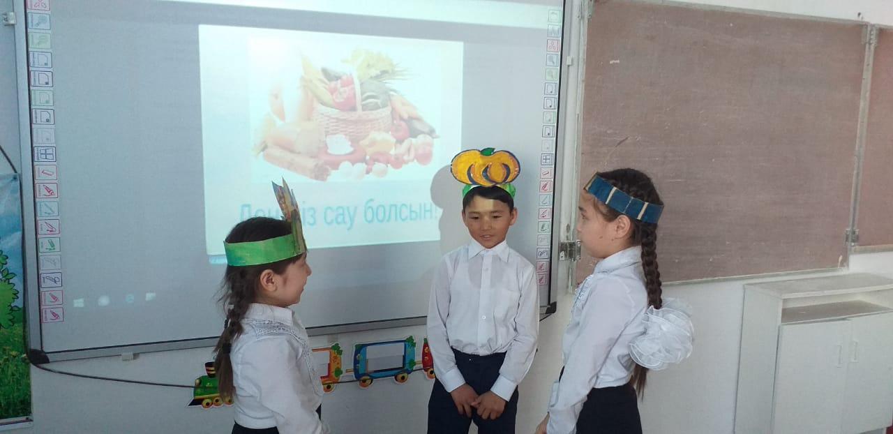 Сакен Сейфуллин атындағы шағын орталықты орта мектебі бойынша "Мектеп асханасы" республикалық акциясын барысында өткізілген іс-шара