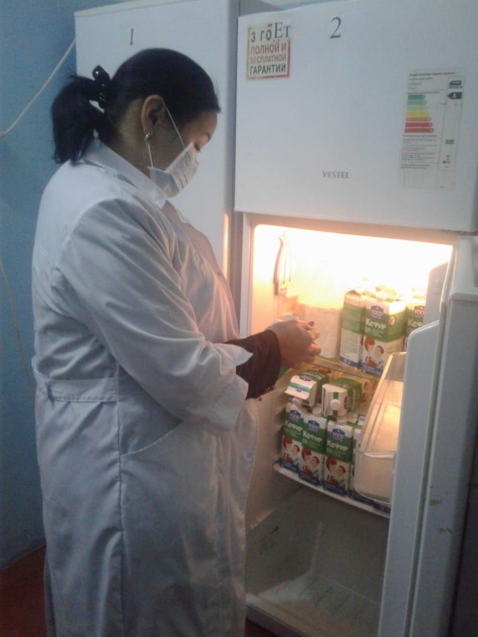 Сакен Сейфуллин атындағы шағын орталықты орта мектебі бойынша "Мектеп асханасы" республикалық акциясын барысында өткізілген іс-шара