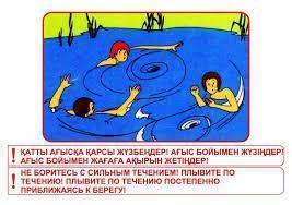 Балаларға арналған судағы қауіпсіздік ережесі